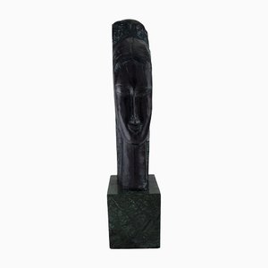 Escultura grande de bronce de Amedeo Clemente Modigliani