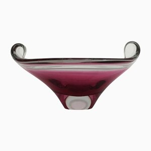 Pink Bowl from Orrefors, 1960s