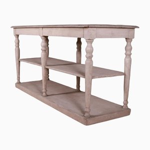 French Painted Drapers Table