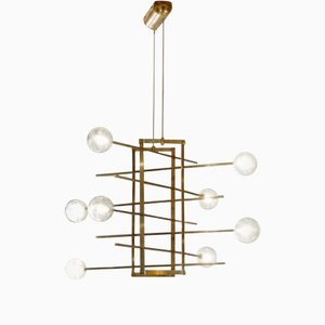 Modular Chandelier with 8 Lamps by Contain
