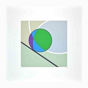 Luigi Veronesi, Sun, Original Screen Print, 1995