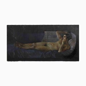 Anastasia Kurakina, Nude Man, Ölgemälde, 2012