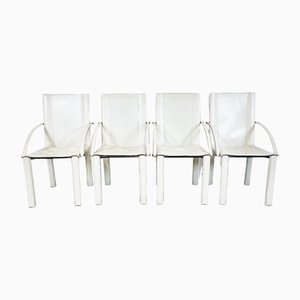 Dining Chairs by Carlo Bartoli for Matteo Grassi, 1980s, Set of 4