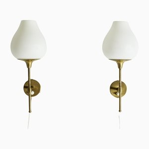Wall Lamps by Alf Svensson for Bergboms, Set of 2