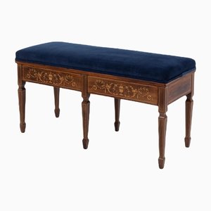 Edwardian Duet Piano Stool