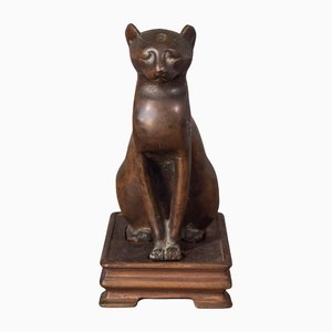 Bronze Katze im ägyptischen Stil