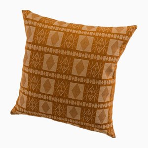Katsina Decorative Cushion in Saffron by Nzuri Textiles