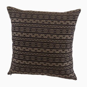 Samburu Decorative Cushion in Chocolate Brown byNzuri Textiles