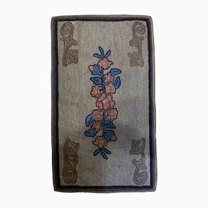 Antique American Hooked Rug, 1900s