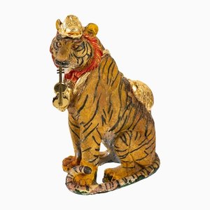 Aaron Hinojosa, The Bulldog Tiger, 20th-Century, Mixed Media