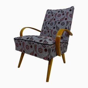 Fabric Lounge Chair by Jaroslav Smidek, 1970s