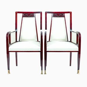 Set of Art Nouveau School Armchair by Otto Wagner