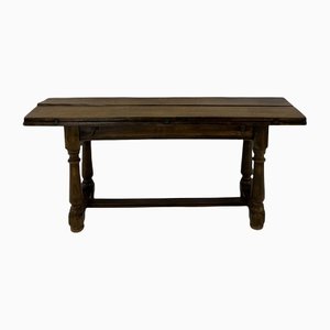 Table Console en Chêne, 19ème Siècle