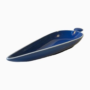 Blue Gefyr Bowl by Stig Lindberg for Gustavsberg, 1960s