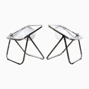Plona Armchairs by Giancarlo Piretti for Anonymous Castles, Italy, Set of 2