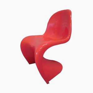 Roter Panton Chair von Verner Panton für Herman Miller, 1971