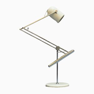 Lampe de Bureau Blanche par Goffredo Reggiani