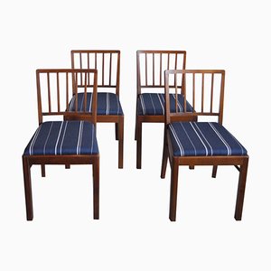 Danish Dining Chairs, 1940s, Set of 4