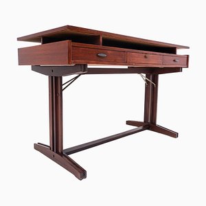 Mid-Century Modern Italian Wooden Desk, 1960s