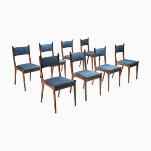 Mid-Century Modern Belgian Dining Chairs by Antonio Citterio, 1950s, Set of 8