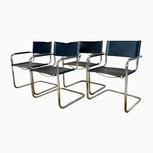 S34 Cantilever Chairs by Mart Stam, Set of 4