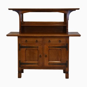 English Arts and Crafts Sideboard in Oak from Liberty & Co, 1890