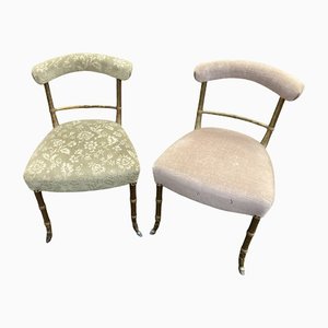 Art Deco Boudoir Chairs, Set of 2