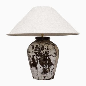 Table Lamp With Linen Lampshade