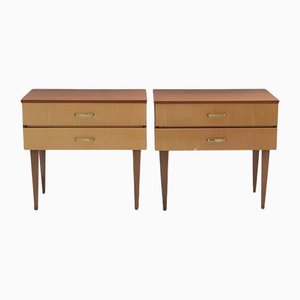Bedside Tables or Nightstands from Meblo, 1970s, Set of 2