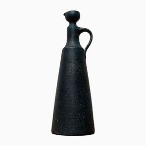 Vase Carafe Brutaliste Mid-Century par Gerhard Liebenthron, Allemagne