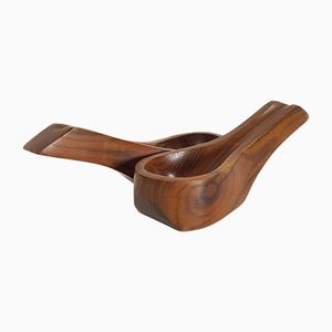Rosewood Pipe Holder by Jean Gillon for Italma