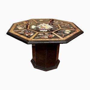 Octagonal Table with Marble Top