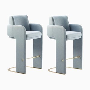 Odisseia Bar Chairs by Dooq for Devo, Set of 2