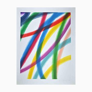 Piero Dorazio, Abstract Composition, Original Etching, 1990