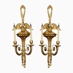 Regency Style Wall Lights, Set of 2