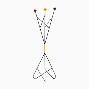 Multicolored Coat Stand by Roger Feraud, France, 1950s