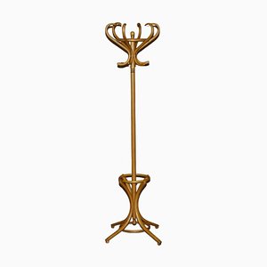 Tall Beech & Bentwood Coat Stand from Thonet