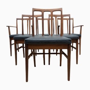 Vintage Teak Dining Chairs from Younger, Set of 6