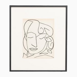 François Gilot, Portraits of a Woman Series, 1951, Lithograph