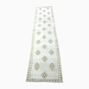 Tapis de Couloir Blanc et Marron