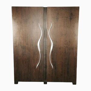 Walnut Drinks Cabinet