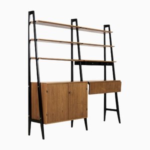 Mid-Century Modern Scandinavian Vintage Teak Modular Unit Shelves, 1960s