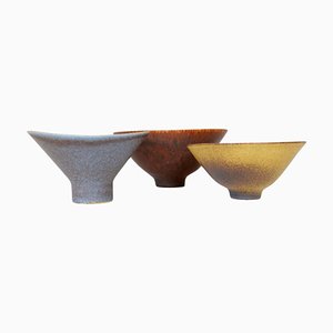 Mid-Century Swedish Modern Bowls by Carl-Harry Stålhane for Rörstrand, Set of 3
