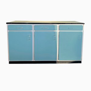 Enfilade en Formica Bleu Pastel