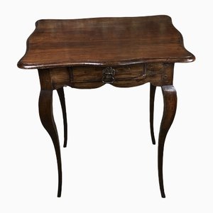 Louis XV Style Walnut Cabaret Side Table