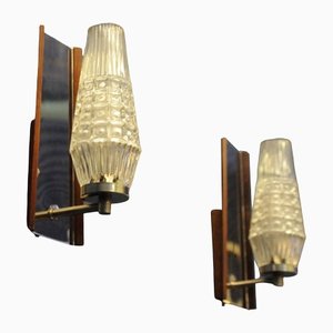 Mid-Century Modern Danish Wall Lamps, Set of 2