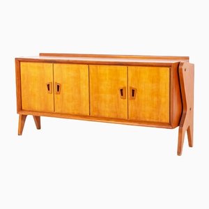 Vintage Italian Sideboard in Wood from Scuola Torinese