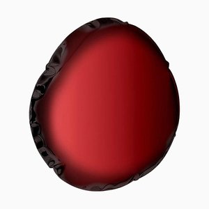 Specchio da parete Tafla O6 rosso di Zieta