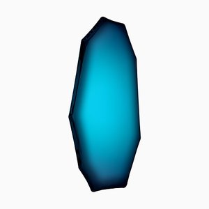 Espejo de pared escultural Deep Space Blue Tafla C3 de Zieta