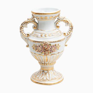 Spätes 19. Jh. Spanische Vase im Stil von Sevres